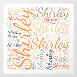 Shirley Art Print