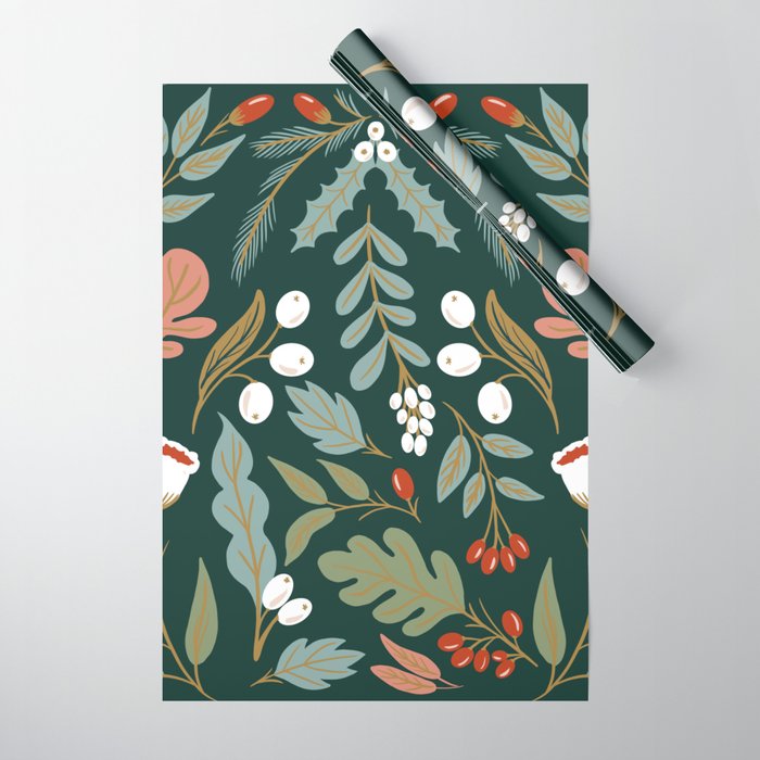 Happy Holidays Wrapping Paper