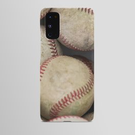 Many Baseballs - Background pattern Sports Illustration Android Case