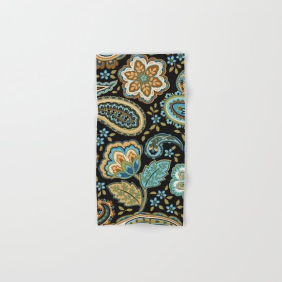 Floral Paisley Pattern 07 Hand & Bath Towel