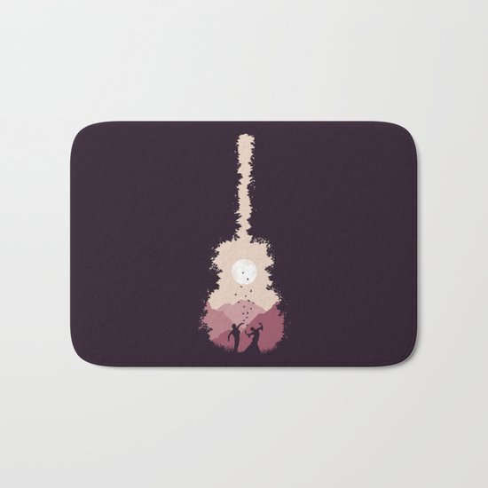 Wild Flamenco Bath Mat