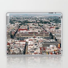 Mexico Photography - Mexico City Seen From Above Laptop Skin