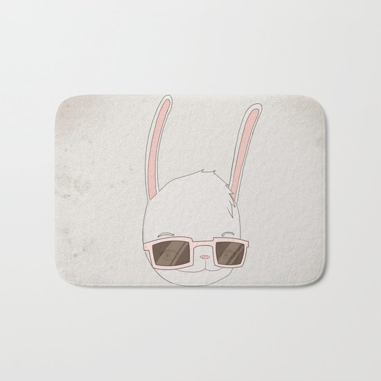 빠숑토끼 fashiong tokki Bath Mat