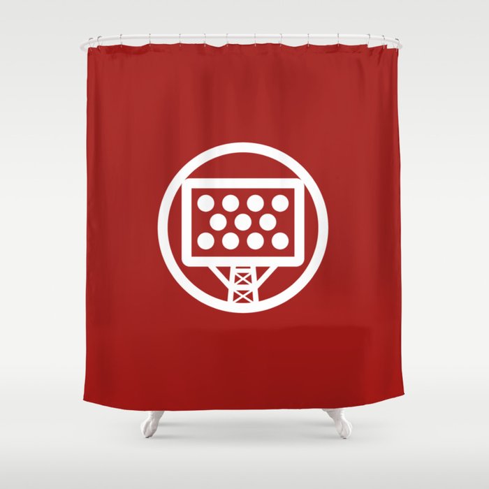 Tricolour Logo Shower Curtain