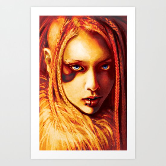Kabuki Art Print