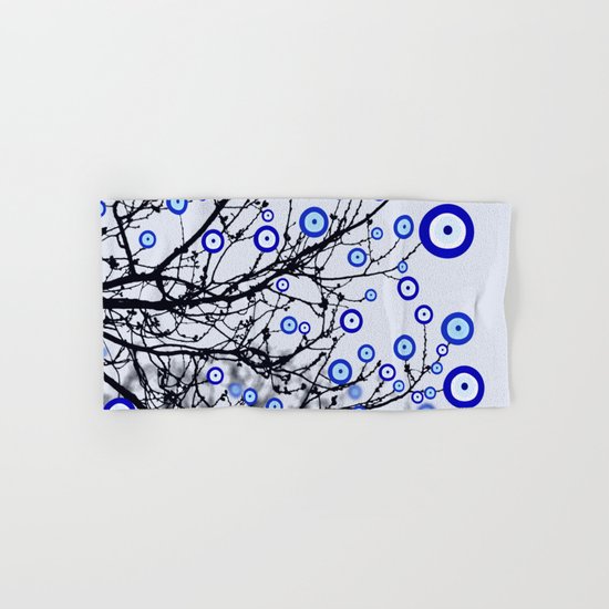 Evil Eye Tree Hand & Bath Towel