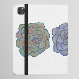 Succulent Blossom Trio iPad Folio Case