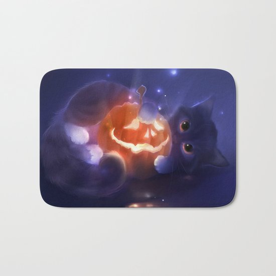 Pumpkin Bath Mat
