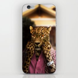 Leopard New Guise iPhone Skin