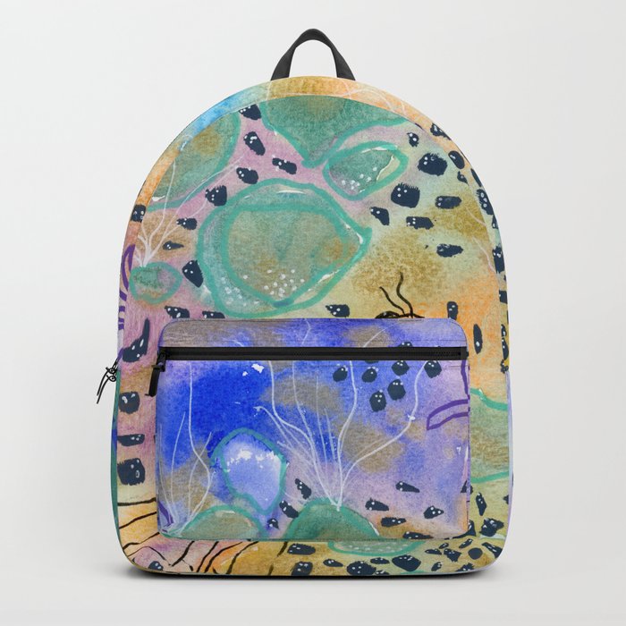 Abstract Koi Backpack