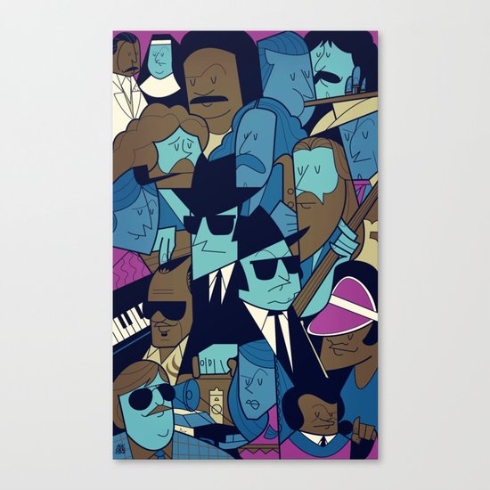 The Blues Brothers Canvas Print