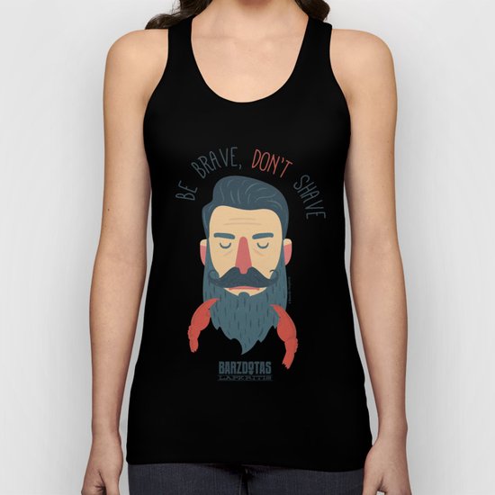 Bazdotas lapkritis No Shave November Unisex Tank Top