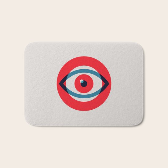 Eye Logo Bath Mat