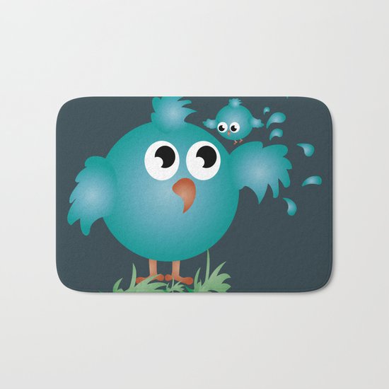 Birds Bath Mat