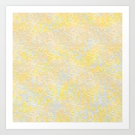 Yellow Watercolor paper Background Art Print | Document, Yellow, Photo, Fineartpainting, Art, Creativity, Surroundingwall, Watercolorpainting, Cutout, Fullframe 