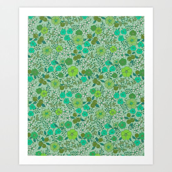Floral2 Art Print