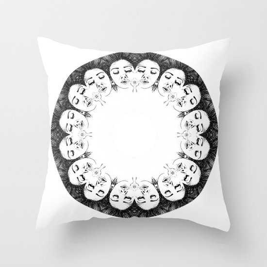 Dream Kaleidoscope Throw Pillow