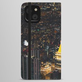 NYC Colorful Night | Travel Photography | New York City iPhone Wallet Case