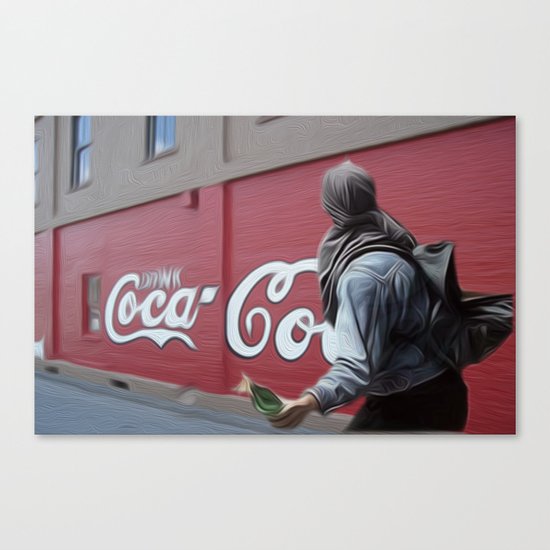 Coca Cola Wars Canvas Print