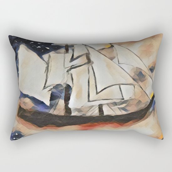 Sky Sailing Rectangular Pillow