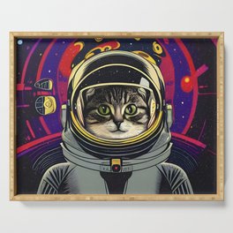The Cat From Outer Space Serving Tray