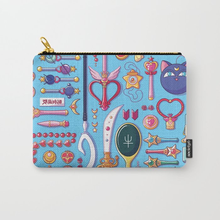 Magical Arsenal Blue Carry-All Pouch