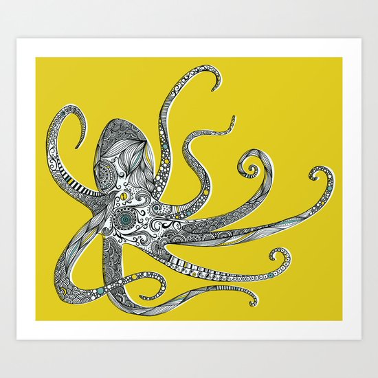 Octopus Art Print