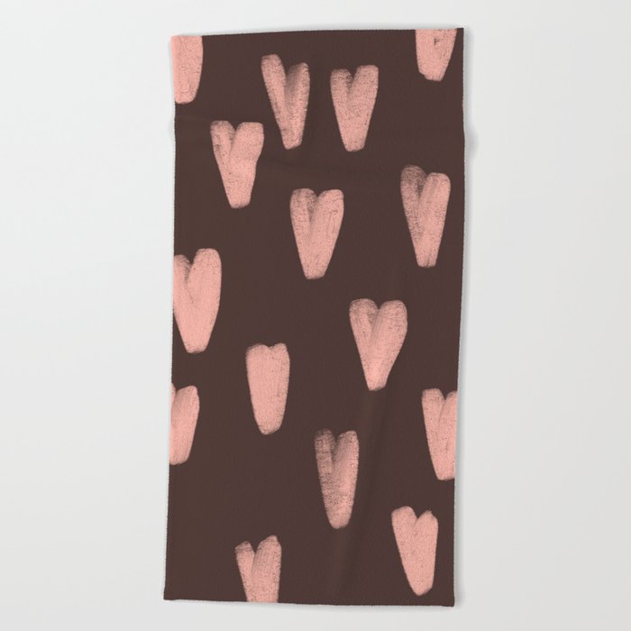 Sweet Valentine - Milk Chocolate Beach Towel
