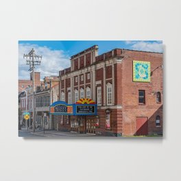 Historic Embassy Theatre Metal Print | Summerday, House, Plant, Sky, Lewistown, Cloud, Urbandesign, Embassytheatre, Window, Architecture 