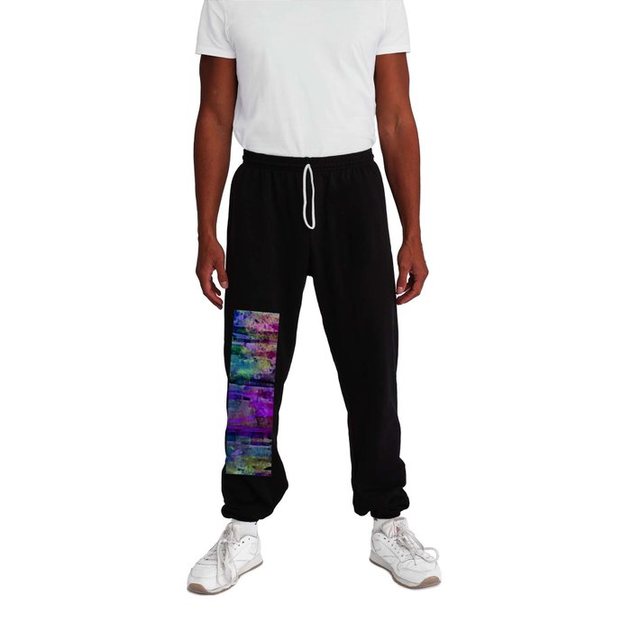 Rainbow Jungle Watercolor v2 Sweatpants