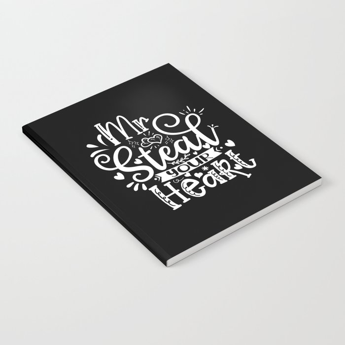 Mr Steal Your Heart Notebook