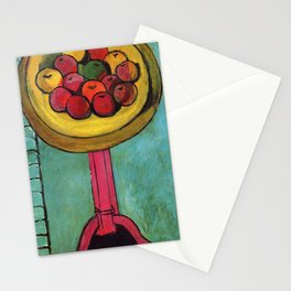 Henri Matisse, Bowl of Apples on a Table Stationery Card