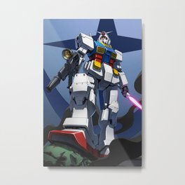 Gundam Metal Print