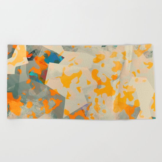 Camouflage XXXXIII Beach Towel