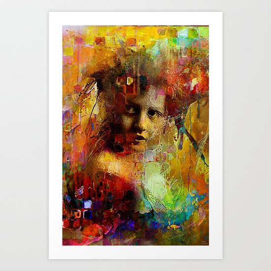 First time you looked at me Art Print