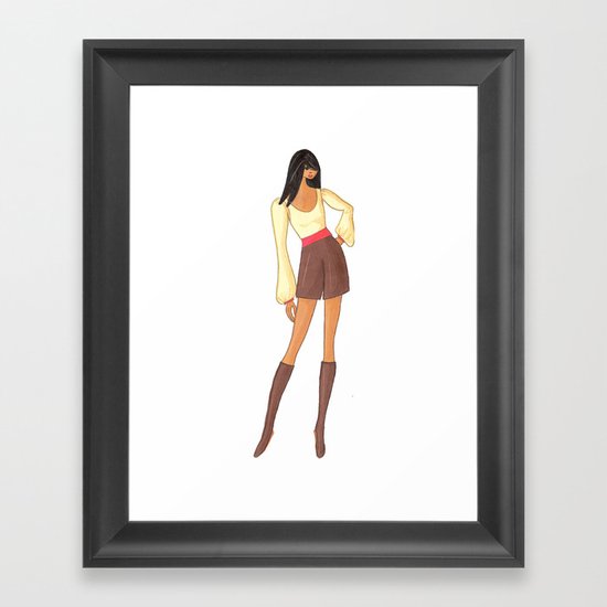 Hot Stuff Framed Art Print