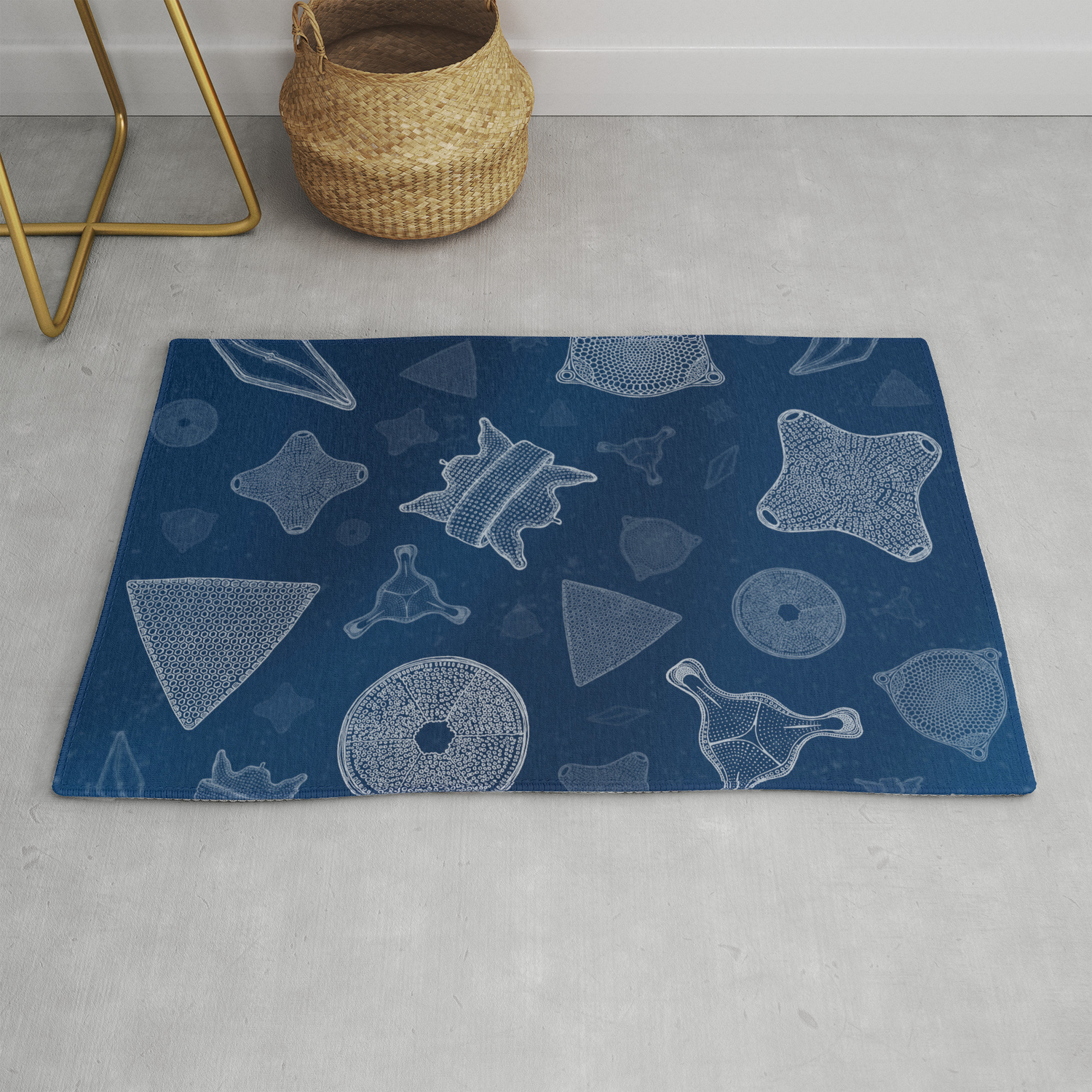 Diatoms Microscopic Sea Life Rug By Carlconway Society6 Diatoms Microscopic Sea Life Rug By