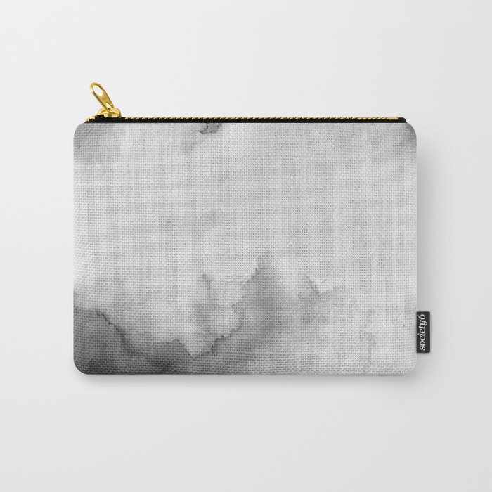 Black and white Carry-All Pouch