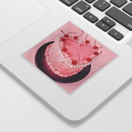 The Pinkest Cake Sticker