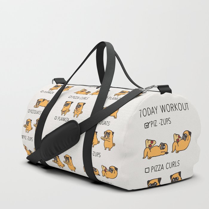 Today Workout Duffle Bag By Pugsgym Today Workout Duffle Bag By Pugsgym