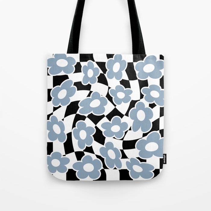 Puffy All Day Tote - Checkers – Blue Seven