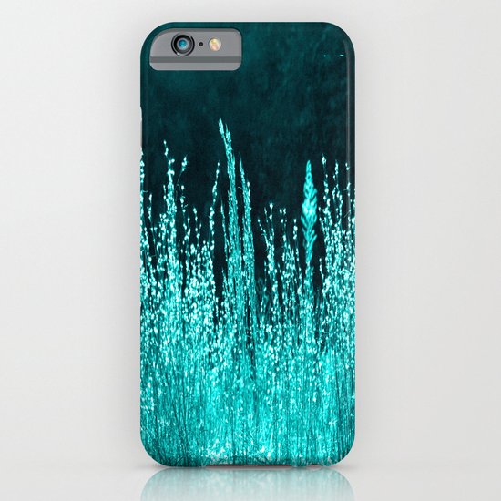 Grasses Aqua iPhone & iPod Case