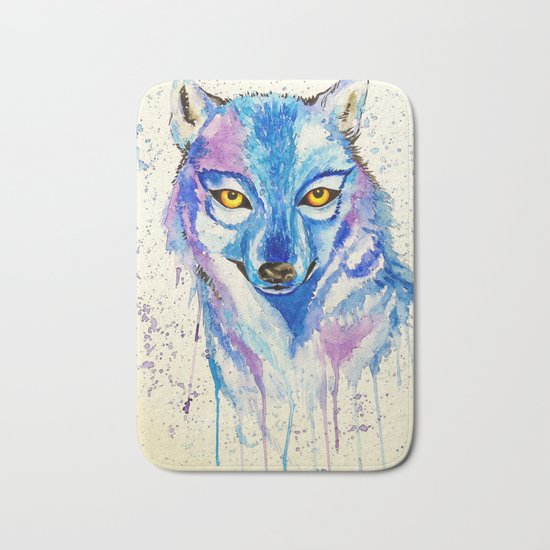 Wolf Bath Mat