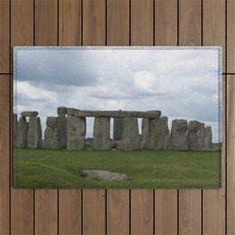 Great Britain Photography - The Historical Landmark Stonehenge Outdoor Rug