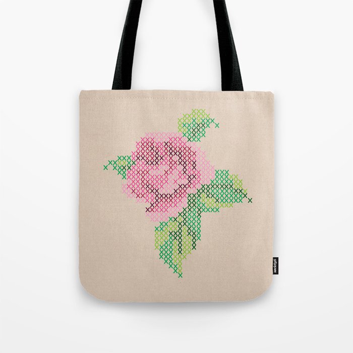 cross stitch bag