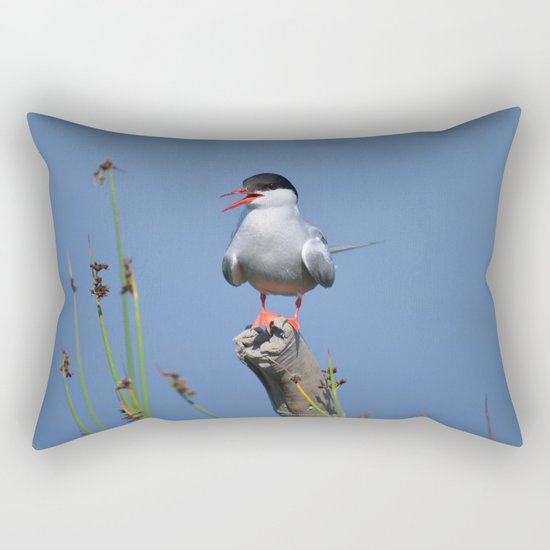 Arctic Tern Rectangular Pillow