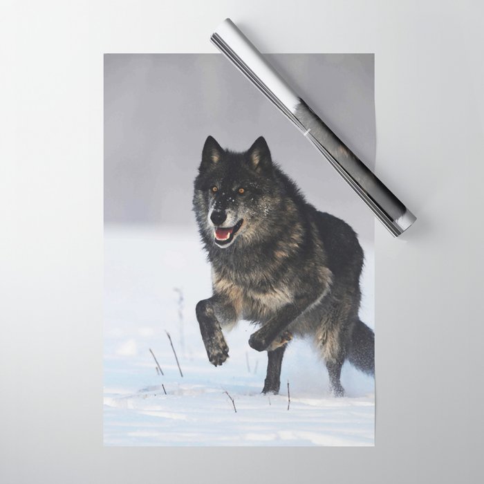 Wolf 14 Wrapping Paper