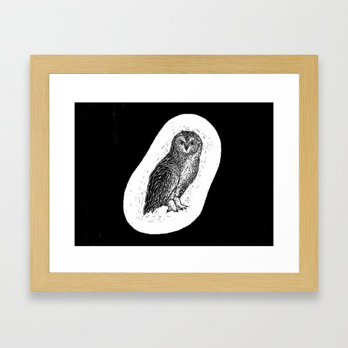 Philipp Martins Owl Framed Art Print