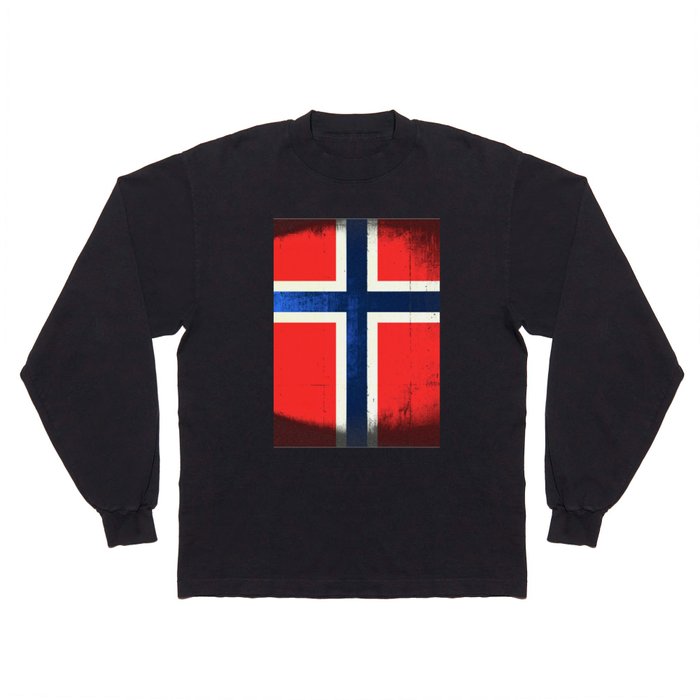 Norwegian flag Long Sleeve T Shirt