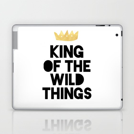 KING OF THE WILD THINGS Laptop & iPad Skin